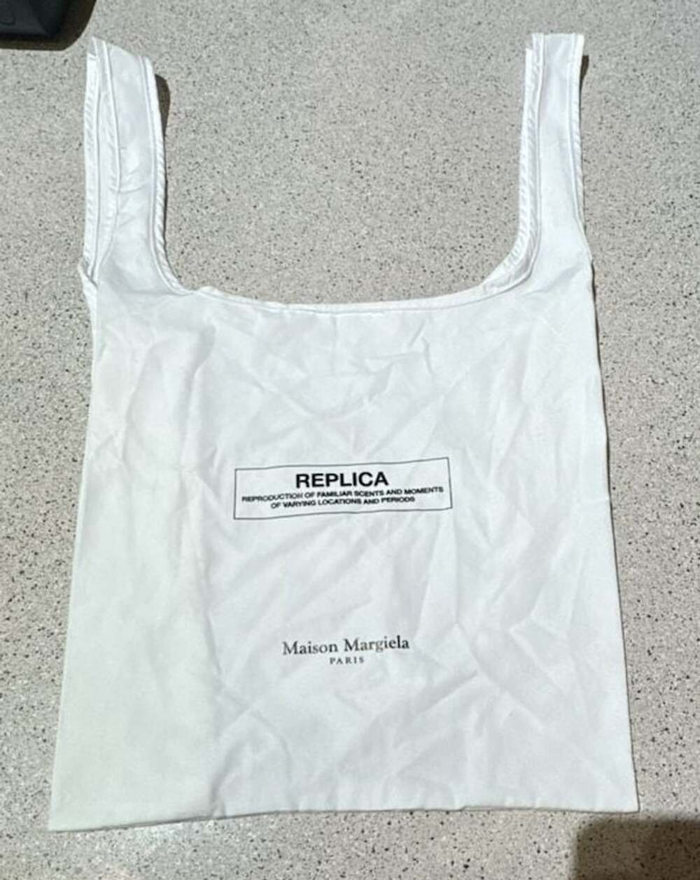 Maison Margiela Replica Canvas Tote Bag White